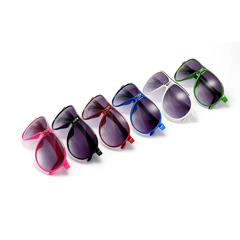 Fashion Kids Sunglasses Colorful Glasses Frame Girls Boys Glasses For Children UV400 Baby Mirror Sunglass