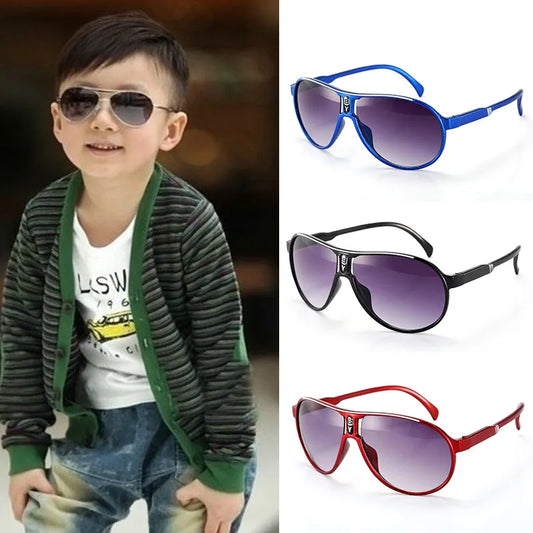 Fashion Kids Sunglasses Colorful Glasses Frame Girls Boys Glasses For Children UV400 Baby Mirror Sunglass
