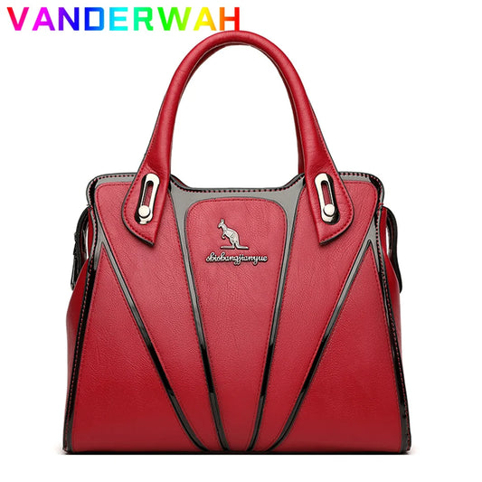Luxury Designer Top-Handle Handbags Elegant Shoulder Crossbody Bag for Women 2022 Fashion Messenger Bag Large Capacity Handbags