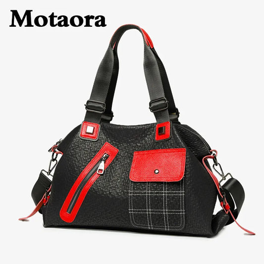 MOTAORA Women's Casual Tote Bag Female Large Capacity Fashion Versatile Girl Shoulder Bags Lady Portable Outdoor Travel Handbag