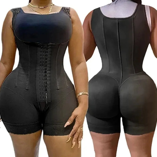 High Compression Body Shapewear Women Fajas Colombianas Corrective Girdle Tummy Control Post Liposuction BBL Slimming Waist Belt